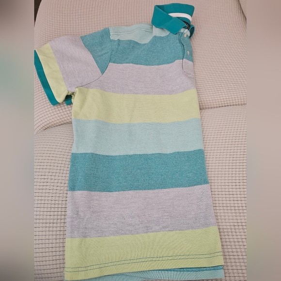 U.S. Polo Assn. Men's Short Sleeve Polo Shirt - Teal, Light Blue, Lime Sz XL - Picture 3 of 7